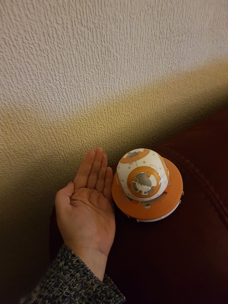 To tell them to keep the big robot at their house