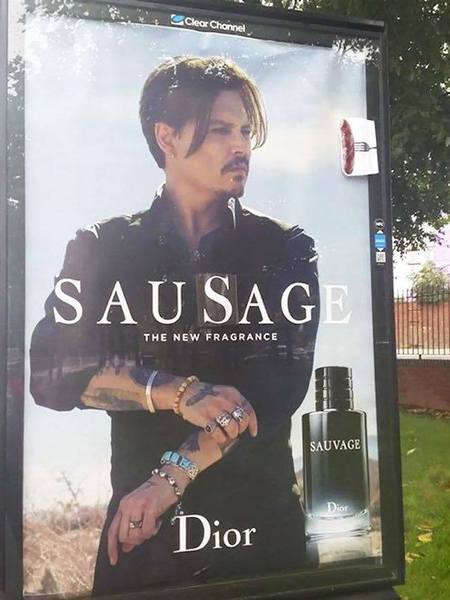 To be irritated by perfume adverts