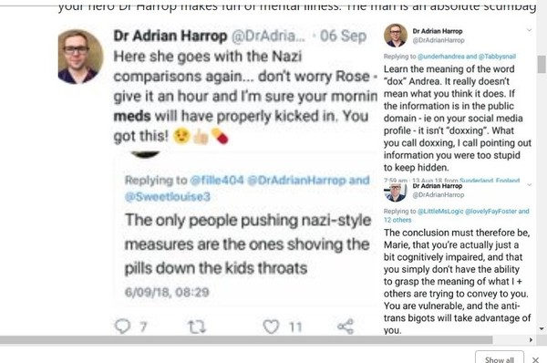 Need help with the infamous Dr. H
