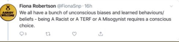 To be angry and feel the Scottish Gov’s Twitter header is an attack on women?