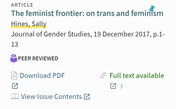 Sally Hines accuses Professor Rosa Freedman of being mean on Twitter