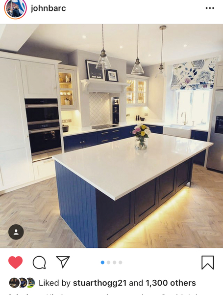 REALLY Panicking about new blue kitchen