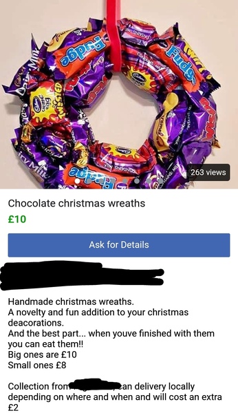 Christmas bad boys on Facebook marketplace tat