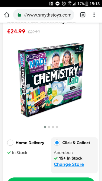 Which science set please?