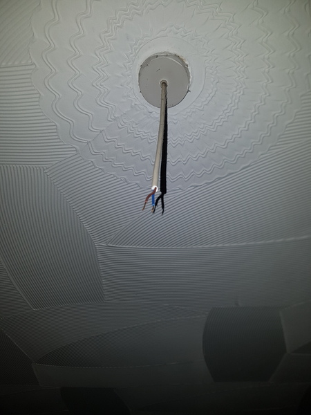 Light fitting came off changing lightbulb