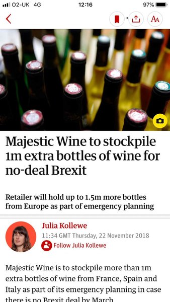 Westminstenders: Break it or make it.