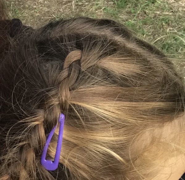 To ask you 2 questions about your baby's hair...?