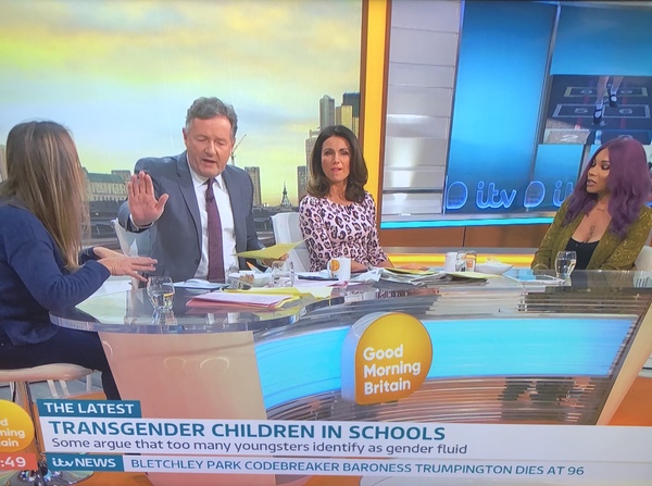 Good Morning Britain - Stephanie Davies-Arai and Munroe Bergdorf