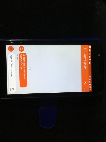 Does anyone know what this message says?