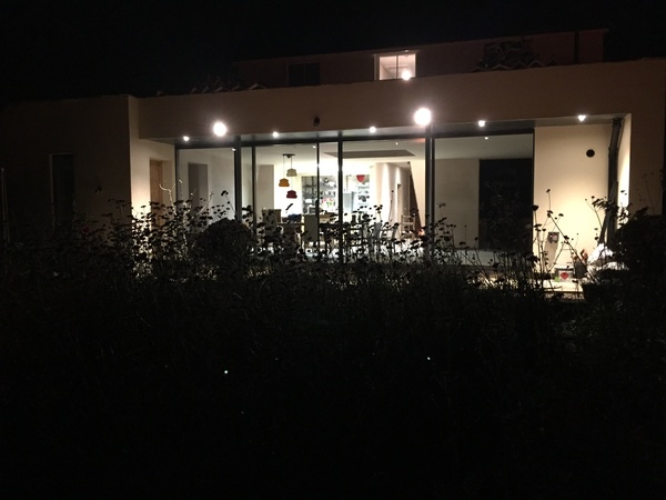 Sliding aluminium doors