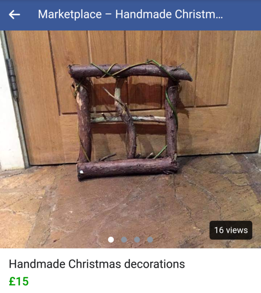 Christmas bad boys on Facebook marketplace tat