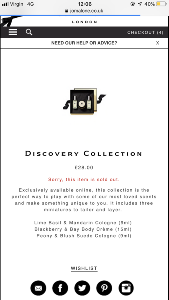 Jo Malone bauble game starts tomorrow