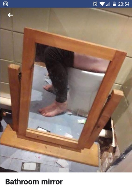 .. To start a "mirror for sale pics" thread to make me laugh why battling b***y cold?