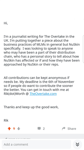 Why are MLMs/ Network Marketing 'businesses' a scam?