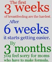 to think breastfeeding is SO hard?