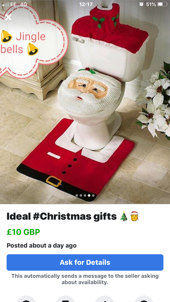Christmas bad boys on Facebook marketplace tat