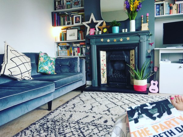 How can I dress this fireplace to make it look really smart?