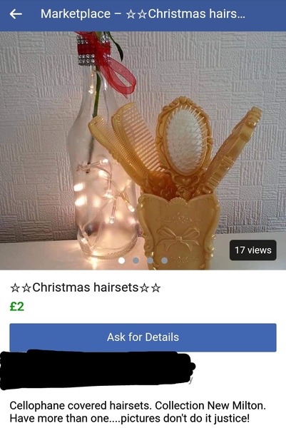 Christmas bad boys on Facebook marketplace tat
