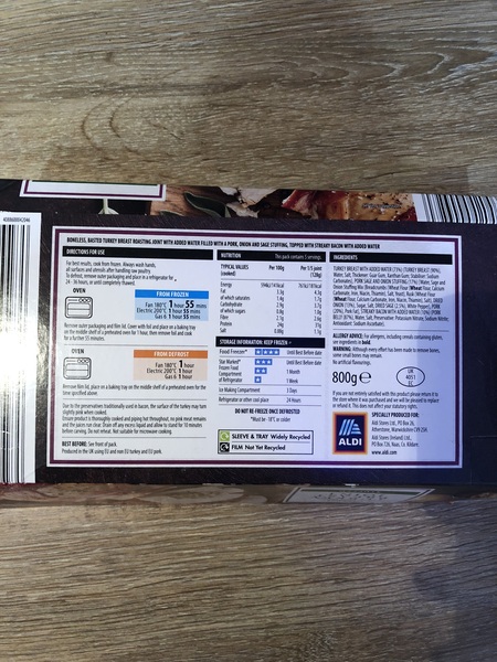 To wrap turkey tightly in foil while cooking?