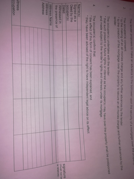 What is our landlord asking us to sign?