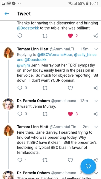 Prof Stock on Woman's Hour today