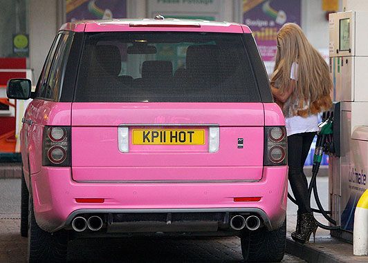 To ask people with personalised number plates.......why?
