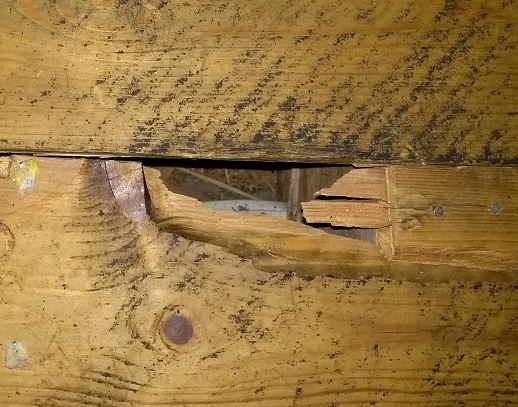 Need a solution for a hole in the floorboard