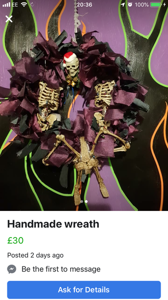 Christmas bad boys on Facebook marketplace tat