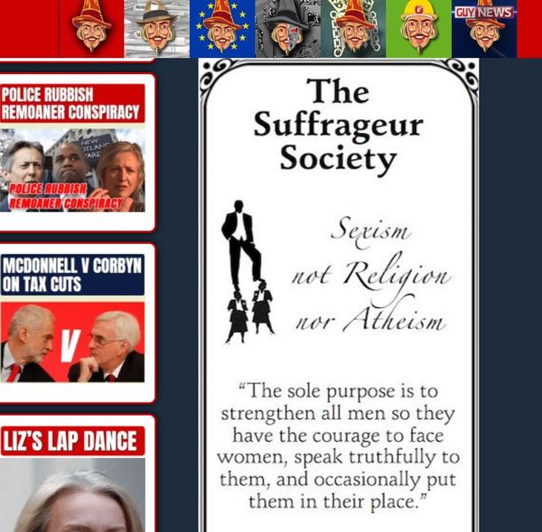 Just saw advertised on Guido Fawkes blog - Suffrageur Society