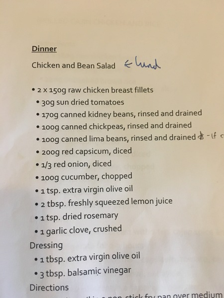 DH and I are doing a healthy eating plan and it's actually working!!