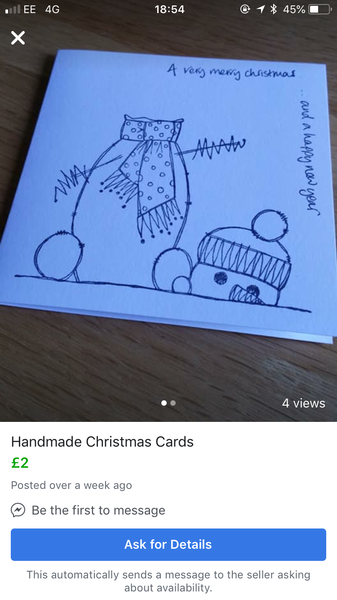 Christmas bad boys on Facebook marketplace tat