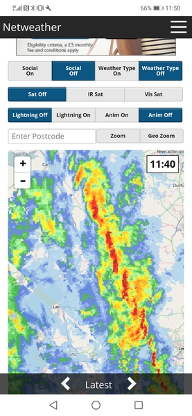 Potentially quite stormy on Wednesday