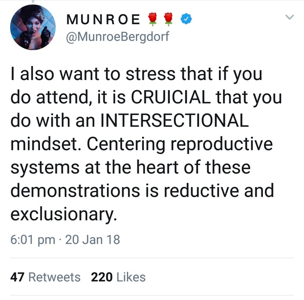 Great blog about being a trans inclusive feminist