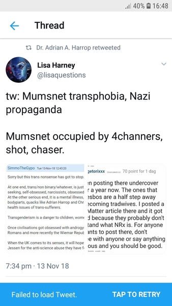 Dr Adrian Harrop thread the fourth. "GMC do care & have taken it to the next level"