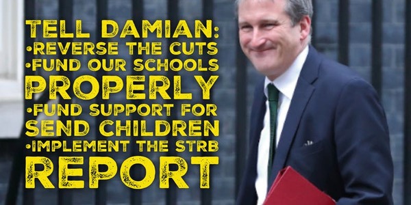 Lewisham Public meeting 8th Nov 2018 7.30 -9 School cuts SEND