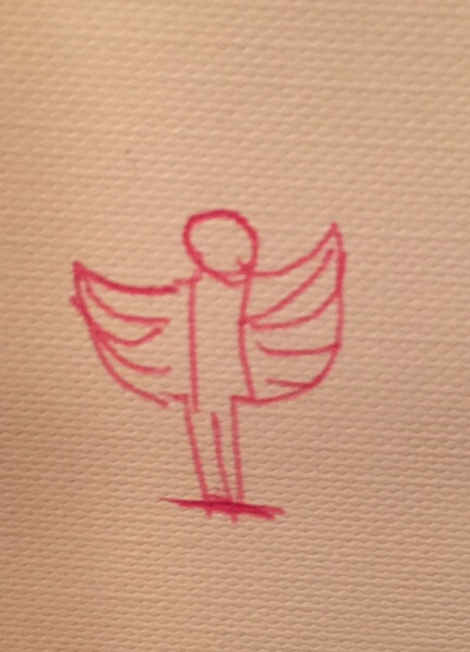Anyone from Pontefract? Where is this angel? (With artistic interpretation from dd)