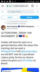 Westministenders: Well this is getting interesting!