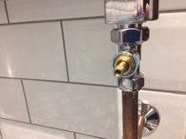 Dual fuel heated towel rail - how to switch to gas