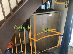 Paint these cottage beams white??