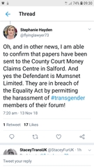 Dr Adrian Harrop thread the fourth. "GMC do care & have taken it to the next level"