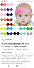 To use headbands on baby?