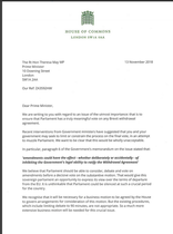 Westministenders: Game Over?