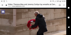 To still be cross at Jeremy Corbin's anorak
