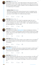 Sally Hines accuses Professor Rosa Freedman of being mean on Twitter