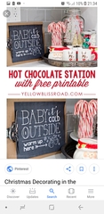 hot chocolate bar/station..... help??