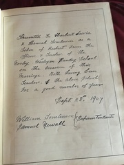 Help me solve a mystery- who gets the family bible?