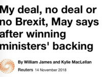 THAT's not my Brexit...