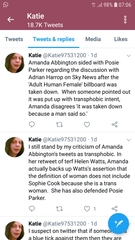 Actress Amanda Abbington falls foul of TRA