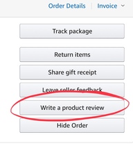 I left a less than 5* feedback for a company on Amazon and they are writng letters to me