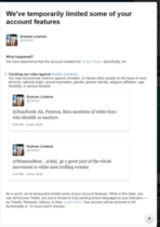 And then they came for Gendertrender...